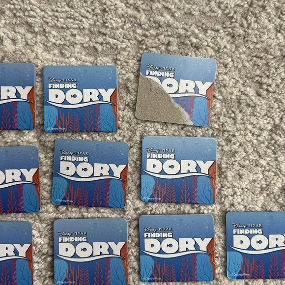 Disney Finding Dory & Disney Matching Memory Game- 2 Games - 2 Skill Levels - Picture 6 of 14